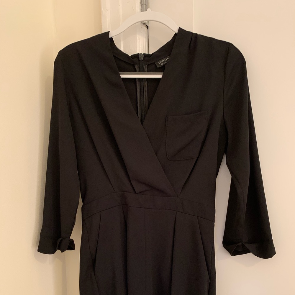 Top shop black romper